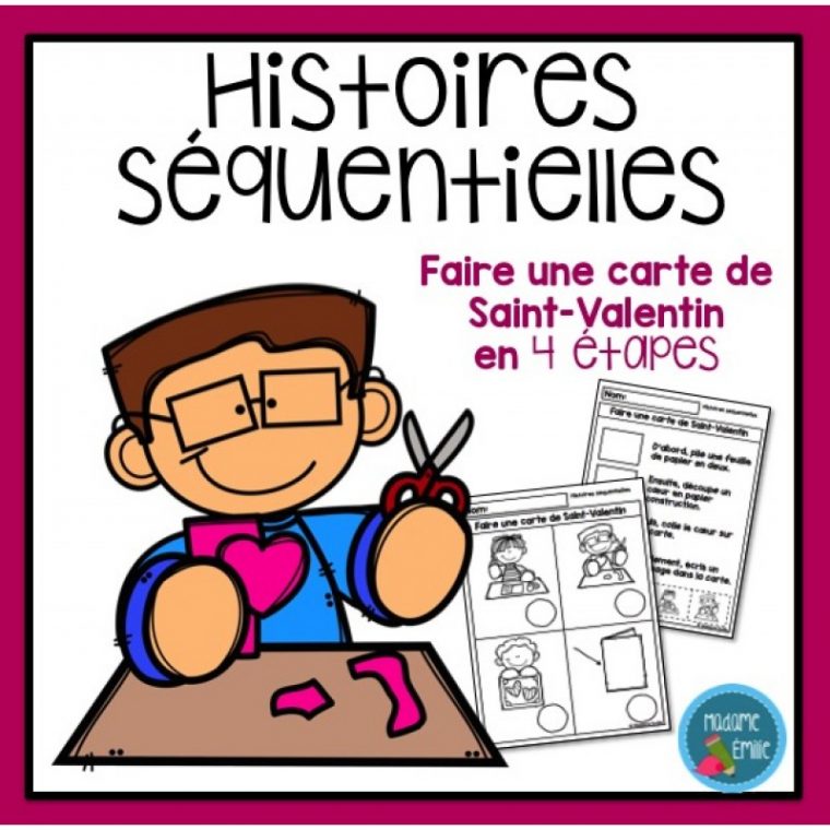 La Carte De St-Valentin (Histoire Séquentielle) serapportantà Histoire Sequentielle Pdf