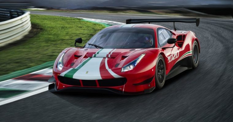 La Ferrari 488 Gt3 Et Les Voitures De Course De Challenge tout Voiture De Coursejeux