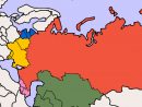La Russie Et Son « Étranger Proche tout Carte Russie Enfant