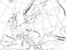 Le Continent Européen, Ses Divisions Et Ses Limites dedans Carte Europe Muette