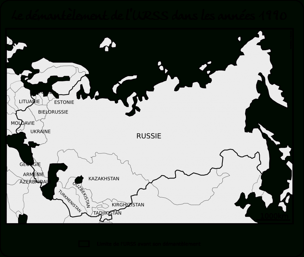 Le Démantèlement De L&amp;#039;Urss  L&amp;#039;Atelier D&amp;#039;Hg Sempai encequiconcerne Carte De L&amp;amp;#039;Europe Noir Et Blanc 