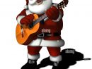 Le Père Noël Chante Avec Une Guitare Caricature Photo à Pã¨re Noã«L Qui Dab