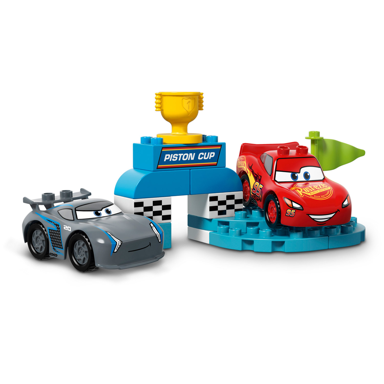 Lego® 10857 Duplo® : Cars 3™: La Course De La Piston Cup encequiconcerne Reglement Jeu Cars Piston
