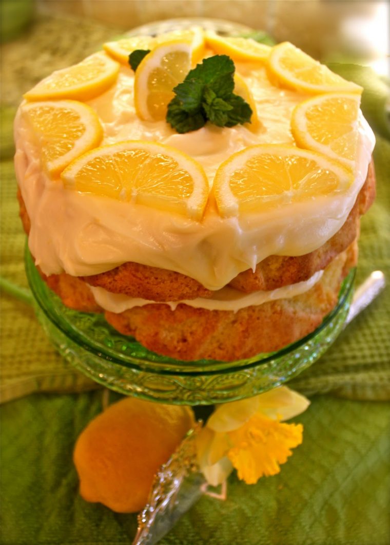 kuchen mit limoncello-creme