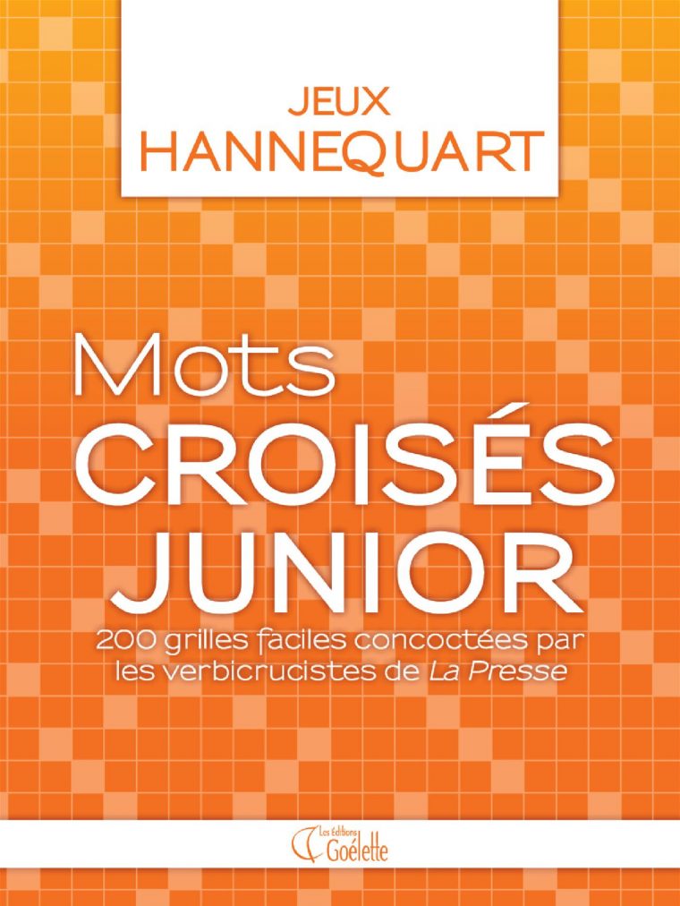 Livre Mots Croisés Junior – 200 Grilles Faciles Concoctées concernant Mots Croisã©S Junior Hannequart