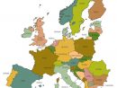 L'Ue De L'Europe Tracent Avec Des Noms Du Pays Exigés concernant Map D&amp;#039;Europe Sans Les Nom Des Pay