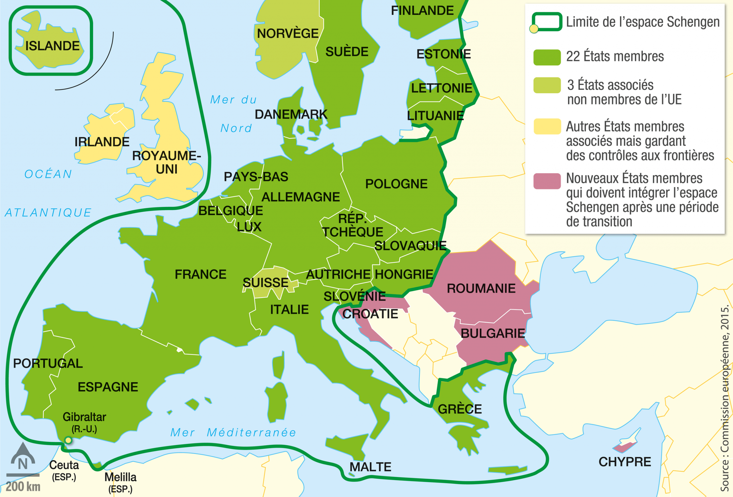 L'Union Européenne, Un Territoire À Géométrie Variable tout Liste Des Etats De L&amp;#039;Nunion Europã©Enne