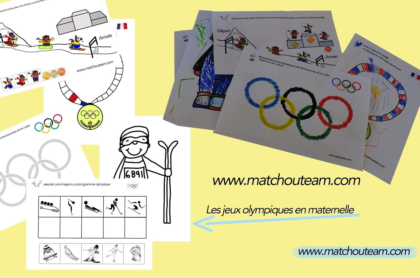 Ma Tchou Team  Jeux Olympiques, Olympique, Jeux concernant Ma Tchou Team Jeu Pour Esprit Logique 