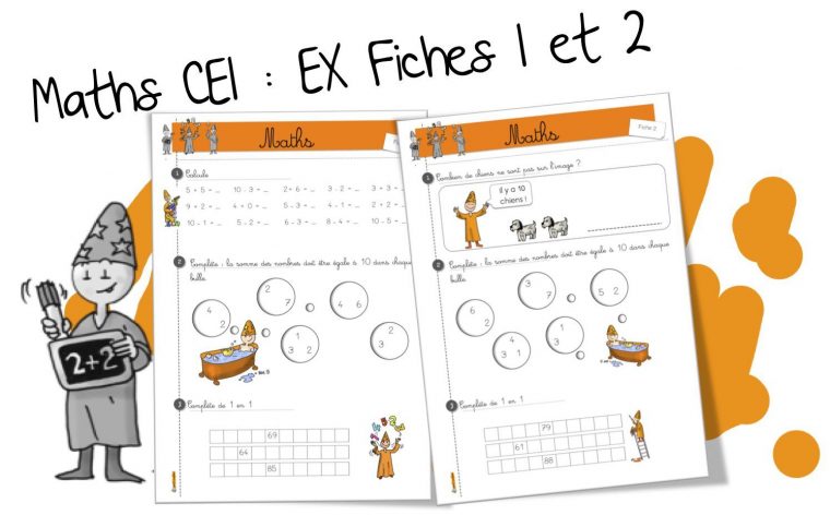 Maths Ce1 : Exercices Bdg  Maths Ce1, Ce1, Exercice avec Exercice Cm2 Bout De Gomme