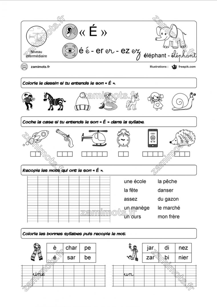 Mes Fiches De Phonologie  Cours De Lecture, Apprendre À pour Zamimots Phonologie