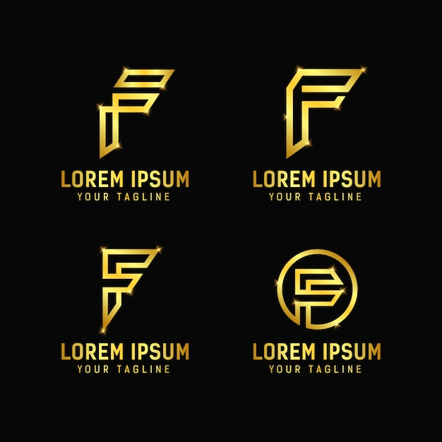 Modèle De Logo Design Lettre F  Vecteur Premium encequiconcerne Laclasse De Luccia Desisn Sans Dã©Passer 