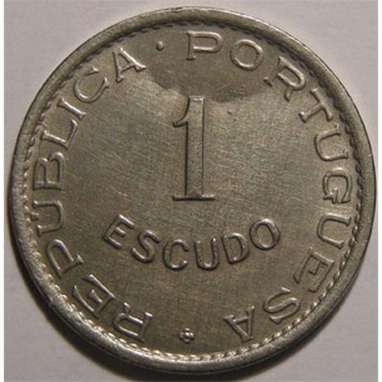 Monnaie Étrangère, Mozambique, 1 Escudo 1950 Monnaies Du Monde serapportantà Symbole Escudo Porruguais