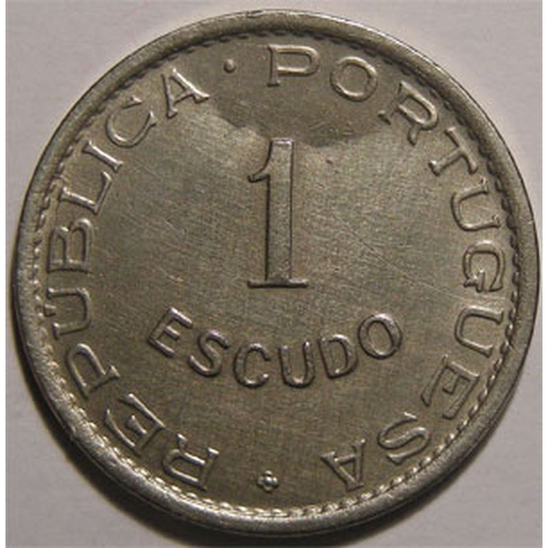 Monnaie Étrangère, Mozambique, 1 Escudo 1950 Monnaies Du Monde serapportantà Symbole Escudo Porruguais 