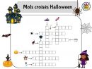 Mots Croisés Halloween - Un Anniversaire En Or - Jeu tout Jeu Adulte Imprimer