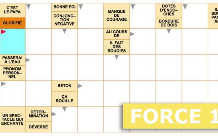 Mots Flã©Chã©S Gratuits – Force 1 – 8 Juillet 2021 concernant Mots Flã©Chã©S Gã©Ants Force 1 Avec Solution Gratuit