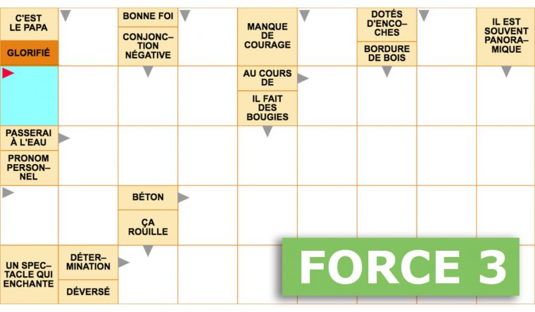 Mots Flã©Chã©S Gratuits – Force 3 – 20 Fã©Vrier 2022 concernant Jeux 20 Minutes Gratuits Flã©Chã©S