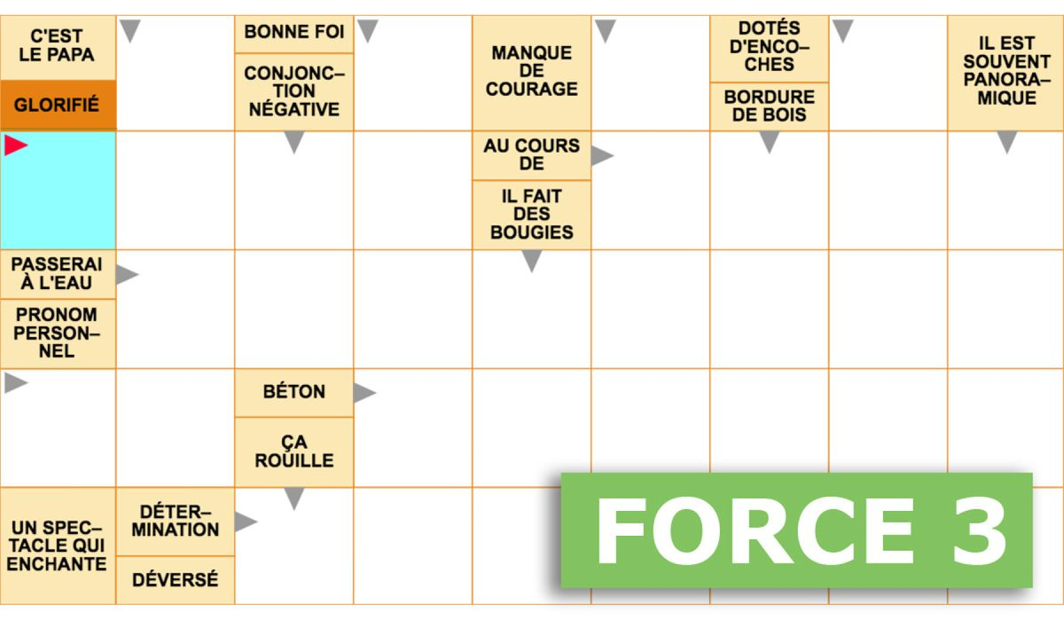 Mots Flã©Chã©S Gratuits - Force 3 - 20 Fã©Vrier 2022 destiné Jeux 20 Minutes Gratuits Flã©Chã©S 