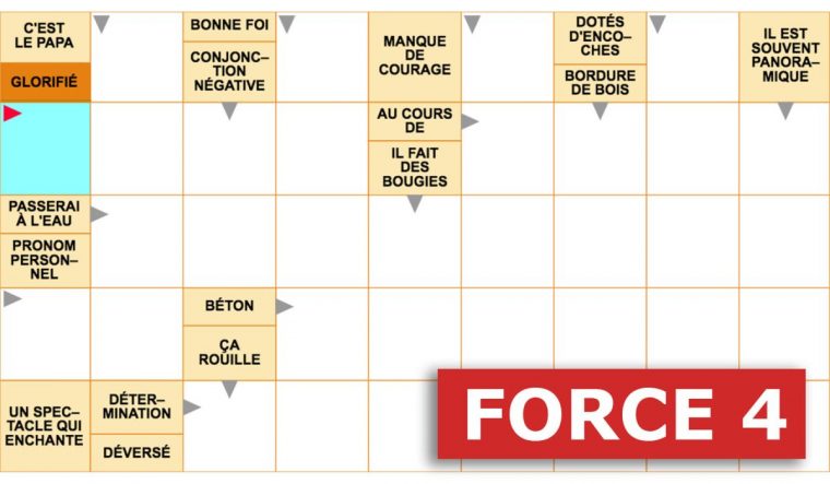 Mots Flã©Chã©S Gratuits – Force 4 – 18 Fã©Vrier 2022 encequiconcerne Mots Croisã©S Gã©Ants Gratuits