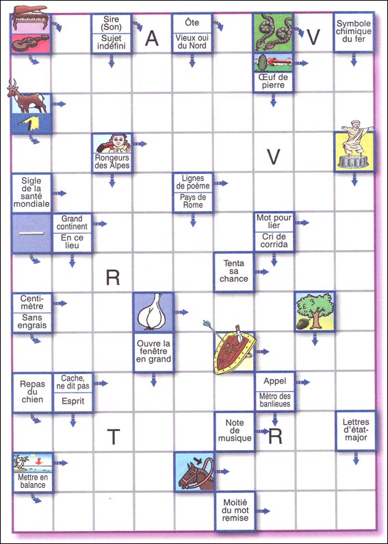 Mots Fleches 10-12 Ans A Imprimer – Grille De Mots Fléchés encequiconcerne Mots Croises Jumiors