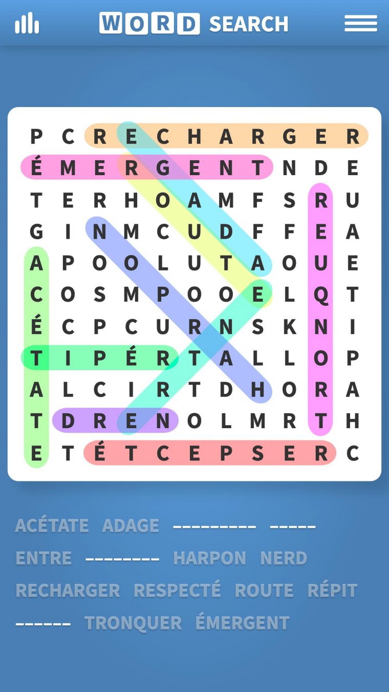 Mots Mêlés En Français Pour Android – Téléchargez L'Apk dedans Mot Melee Gratuit Pour Androide