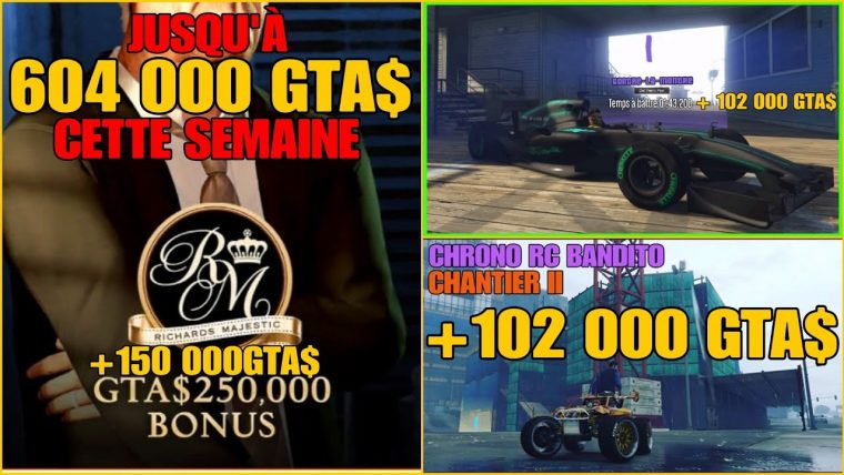 [News Gta Online] Jusqu'À 604 000 Gta$ A Gagner Facilement à Telecharger Granturismo Gta 5 Patch Jeux De Pc