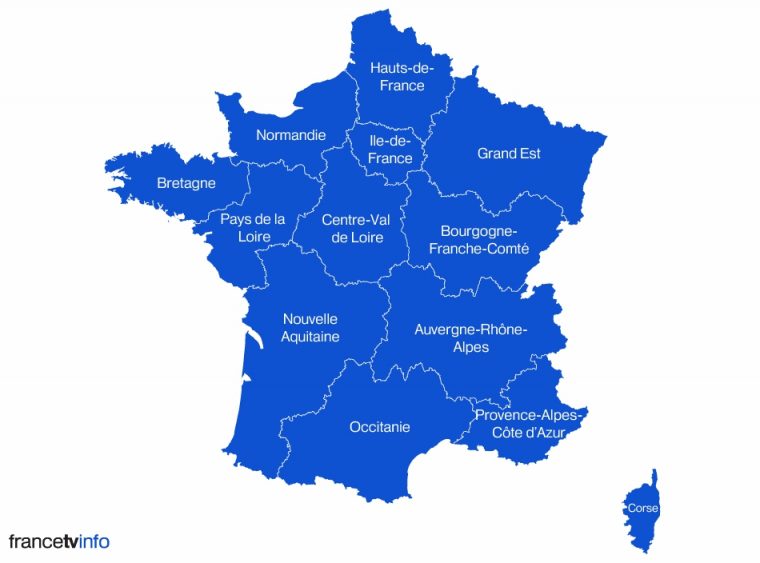 Nouvelle Carte Region De France  My Blog encequiconcerne La Nouvelle Carte Des Regions Expleque