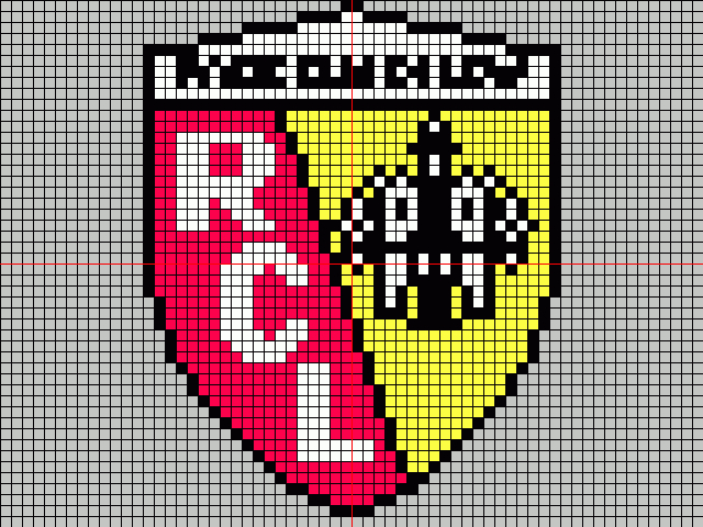 Ompes4Ever pour Pixel Art Football Logo Marseilles Petit 