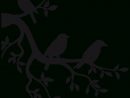 Paper Sticker Branch Bird Wall Decal - Bird Png Download à Silouhette Oiseau Adecouper