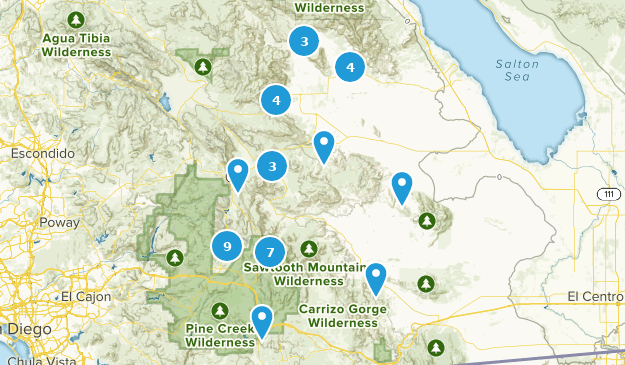 anza borrego desert state park map