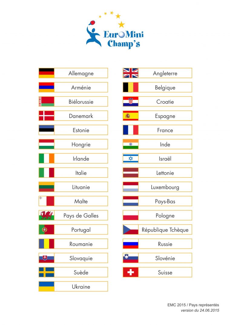 Pays Présents 2015 – Eurominichamp'S dedans Pays Et Capitales Membre Du Parlement Europeen