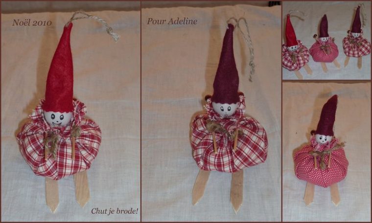 Petits Lutins – Photo De Pour Noël – Chut Je Brode tout Patron  Surchaussures Lutin Noel