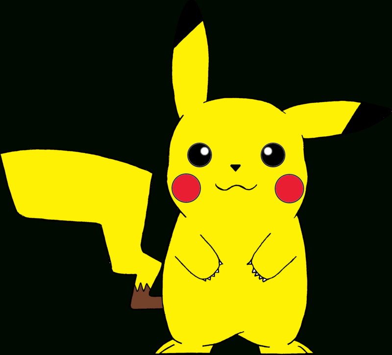 Pikachu Couleur T Recadre By Popoquake  Pikachu, Art à Dessin Pikachu Facile