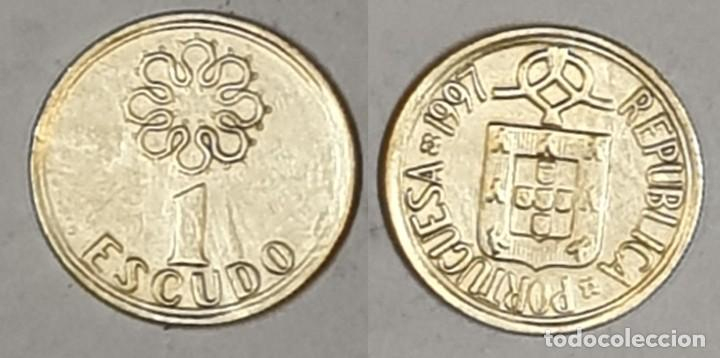Portugal 1 Escudo, 1997 - Km# 631 - Comprar Monedas encequiconcerne Symbole Escudo Porruguais 
