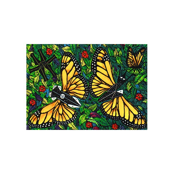 Postcard : The Cutting Butterfly (Le Papillon À Découper) intérieur Papillon A Dã©Couper 