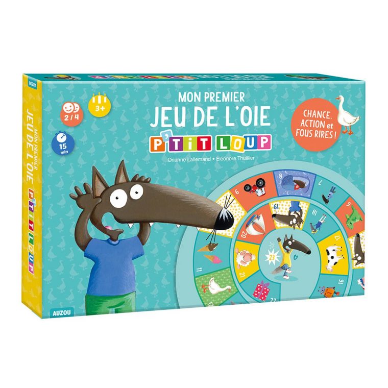 P'Tit Loup – Jeu De L'Oie 40X320X220Mm  Schilliger destiné Jeu De L'Oie Primaire