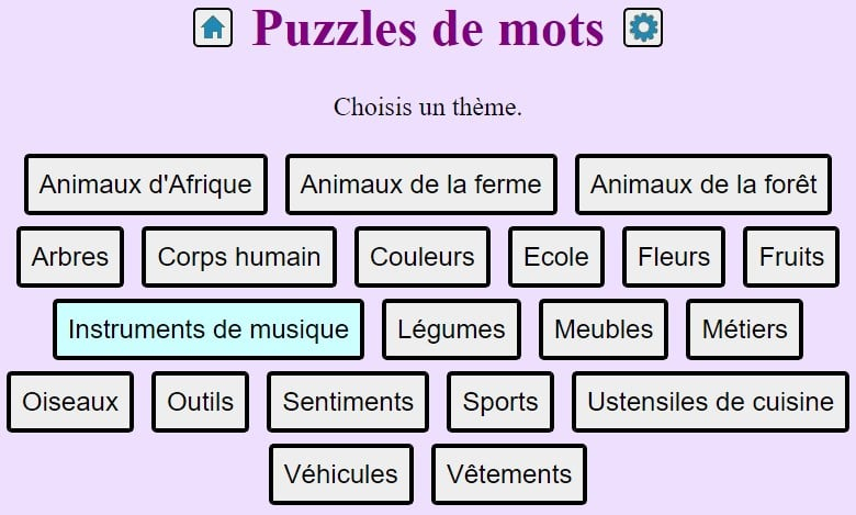 Puzzles De Mots  Clic ! Ma Classe serapportantà Clic Ma Classe Ce1