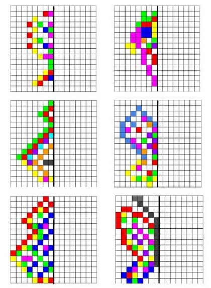 Remue Méninge serapportantà Reproduire Uen Symetrie Coloriage Cm 2 