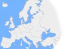 Ressources Éducatives Libres - Data.abuledu  Les Pour serapportantà Carte Vierge Europe