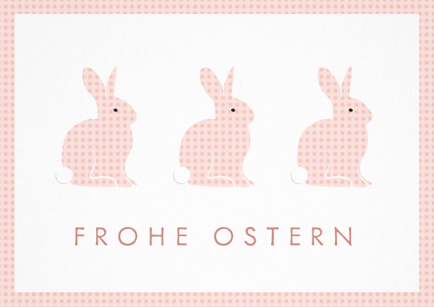 frohe ostern rosa