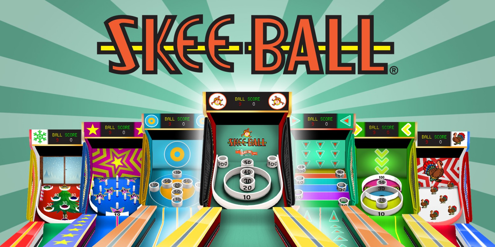 Skee-Ball  Nintendo Switch Download Software  Games à Obstacle Jeu Vidã©O  Artoon 