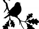 Stickers Prises Et Interrupteurs - Sticker Mural Branche dedans Silouhette Oiseau Adecouper
