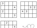Sudoku 4X4 N°6 Pour Enfants À Imprimer encequiconcerne Coup D. Oeil  Point  A  Relier   Pour  Adule