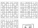 Sudoku 9X9 N°1 Pour Enfant À Imprimer dedans Coup D. Oeil  Point  A  Relier   Pour  Adule