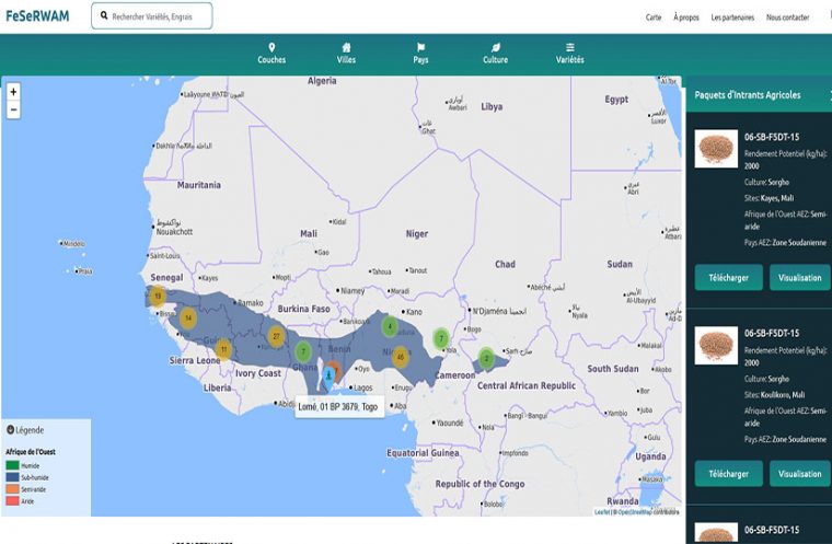 Tout Agriculteur Doit Consulter La Carte D'Intrants Agricoles encequiconcerne Carte Gouvernemnt Geo