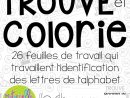 Trouve Et Colorie - Les Lettres De L'Alphabet (French serapportantà Pinpin Lili Les Lettres Alphabet