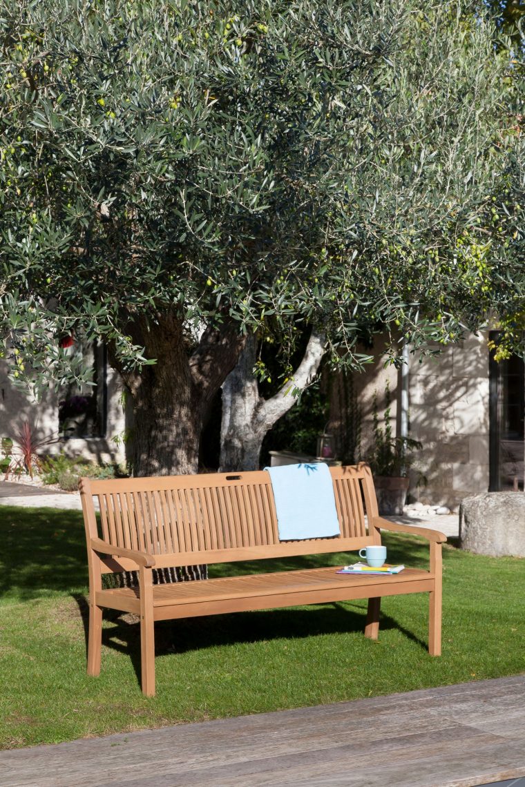 banc de jardin en teck