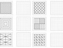 Voici Un Fichier De 30 Figures Géométriques De Difficulté concernant Reproduire Des Polygones Sur Quadrillage