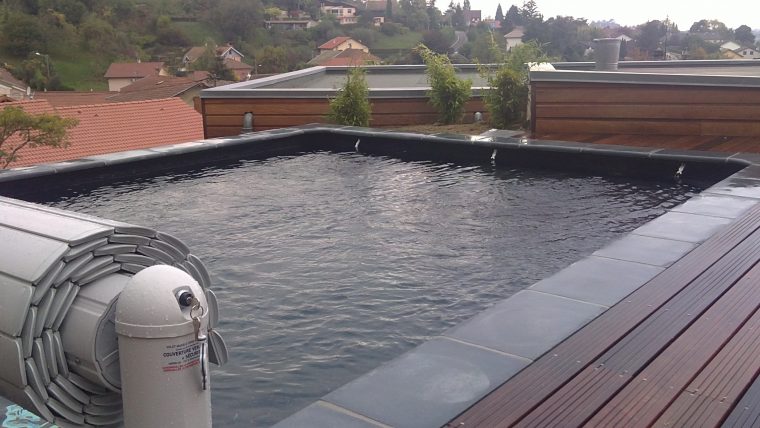 piscine gris anthracite