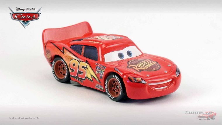 World Of Cars : Présentation Du Personnage Flash Mcqueen dedans Flash Mcqueen  Image