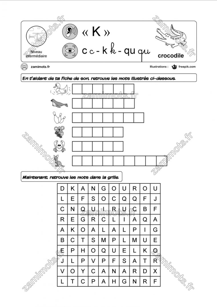 Zamimots dedans Zamimots Phonologie